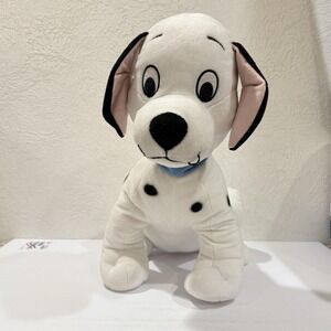 Large Disney 101 Dalmations 17" tall Plush‎ Stuffed Animal Toy Blue Collar T69